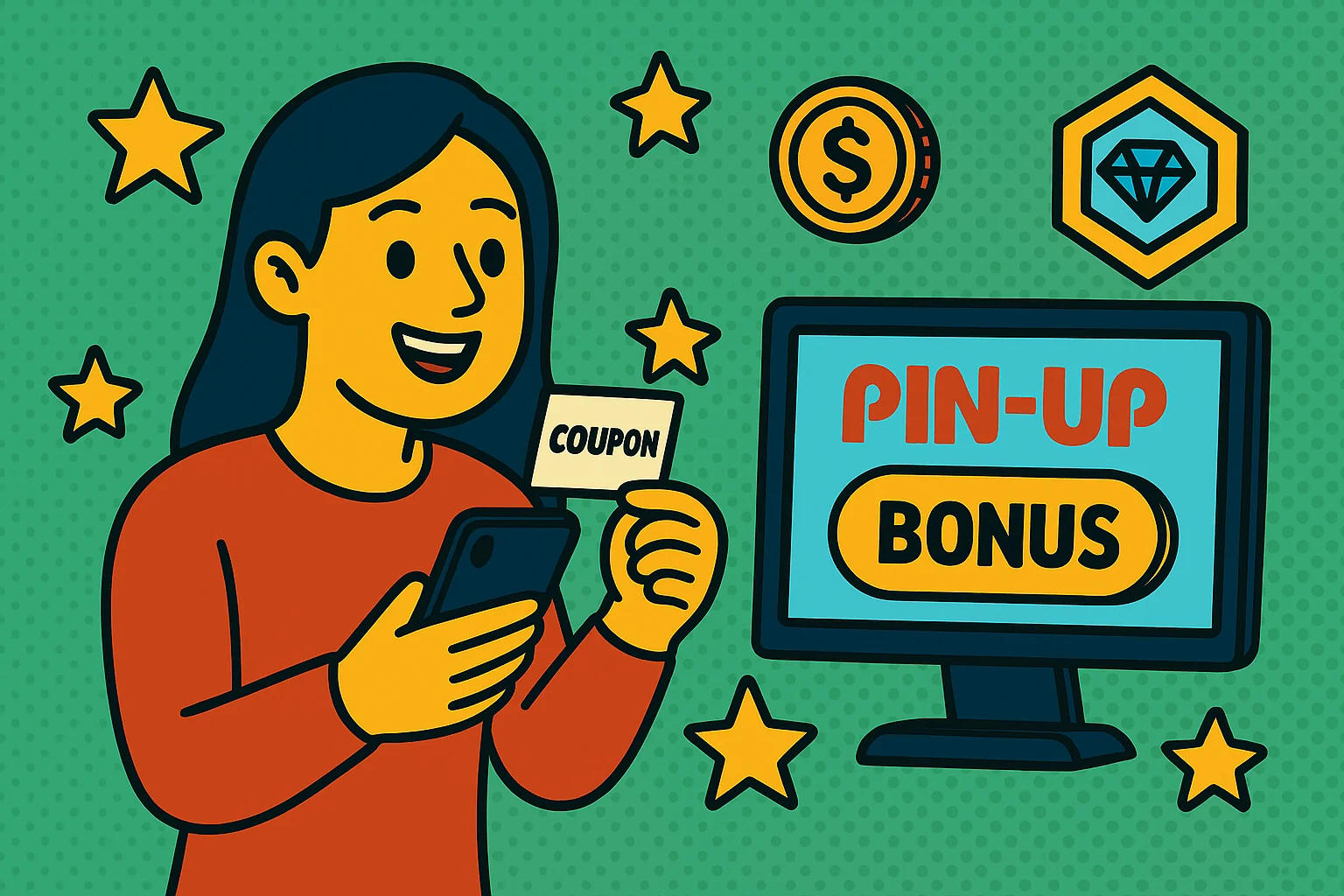 No deposit bonus code at Pin Up